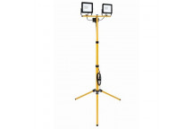 EUROLUX LED 2 X 20W FLOODLIGHT WITH TRIPOD