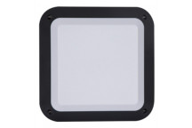 BRIGHTSTAR OUTDOOR LIGHT WALL BLACK PLASTIC POLYCARB COVER