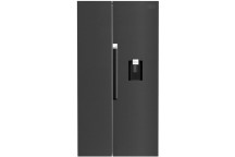 DEFY DARK NO FROST SIDE BY SIDE FRIDGE 555L