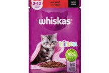 WHISKAS JUNIOR CAT FOOD IN GRAVY 85G