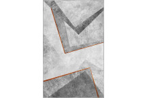 HERITAGE GEOMETRIC DESIGN RUG 160 X 220 CM