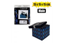 GIFT BOX FLAT PACK 15X15X15CM
