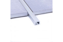 ALUMINIUM PENCIL LISTELLO FINISH TRIM DECOR  10MM X 2.5M