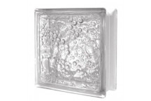 BUBBLE GLASS BRICK 190X190X80MM
