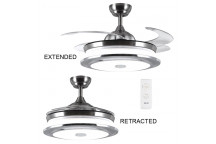 FAN CEILING AND LIGHT WITH REMOTE FCF061 BLUETOOTH SPEAKER BRIGHTSTAR