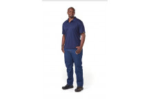 DROMEX NAVY BLUE QUICK DRY PREMIUM GOLF SHIRT MEDIUM