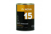 NOVA NO15 CLEAR MATT WOOD AND DECK PRESERVATIVE SEALER 5L