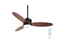 EUROLUX ENZO BLACK WOOD MOTOR CEILING FAN
