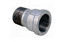 SLASHWORKS MALEXFEMALE SOCKET GALVANISED 1/2INCH