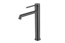 BIJIOU GUNMETAL EVON LONG BASIN MIXER