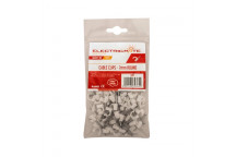 ROUND CABLE CLIP 7MM 100PIECE