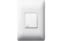 LEGRAND YSALIS WHITE LIGHT SWITCH 1L 1W 50X100MM