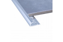 BRIGHT SILVER QUADRANT EDGE TRIM DECOR   10MM X 2.5M