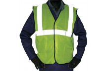 MATSAFE SAFETY WAISTCOAT YELLOW/GREEN REFLECT LARGE