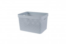 PURE BLUE STORAGE BASKET