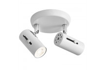 LIGHT SPOT X2 S121/2  MATT WHITE   BRIGHTSTAR