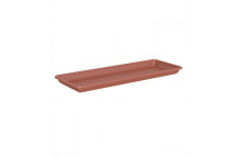 SAUCER PLASTIC VENEZIA RECTANGULAR L TERRACOTTA 60CM ARTEVASI