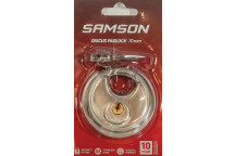 BOLTFIX DISCUS PADLOCK STAINLESS STEEL 70MM SAMSON.