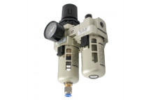 AIRCRAFT AIR INLINE LUBRICATOR REGULATOR FILTER 1/4INCH