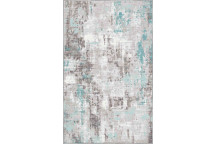 TORINO RUG ABSTRACT TEAL 160X220