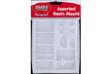 VARIOUS CRAFT RESIN MOULD 13PIECE