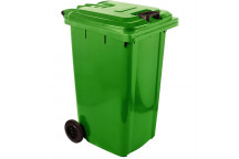 GREEN MUNICIPALITY WHEELIE REFUSE BIN 240L