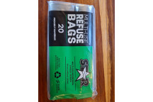 STAR REFUSE BAG ON ROLL MULTI USE SILVER 750X950MM 20PP
