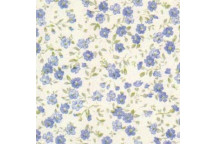 BLUE FLOWER PRINT PATIFIX SELF ADHESIVE WALLPAPER 0.45X2M