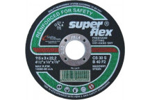 SUPERFLEX STONE CUT WHEEL 115X3X22.2