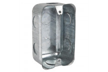 GALVANIZED WALL BOX 50X100MM