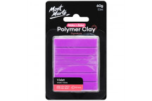 MAKE N BAKE VIOLET POLYMER CRAFT CLAY