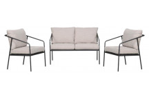 SOFA SET WITH CUSHIONS 5 PIECE