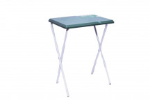OLIVE CONTOUR POLYPROPYLENE FOLDING TABLE 380X635X520MM