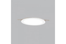 BRIGHTSTAR DOWN LIGHT FLUSH WHITE ALUMINIUM CARB 170MM