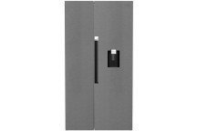 DEFY 555L METALLIC SIDE-BY-SIDE ECO FRIDGE WITH DISPENSER