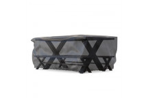 KALAHARI BLACK 4-SEATER PATIO COVER