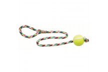 MARLTON TENNIS BALL AND LEAD PET TOY 12X90CM