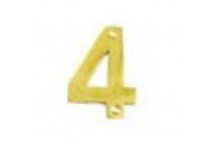 BRASS HOUSE NUMERAL NO3 75MM