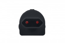 BLACK EUROMATE SINGLE ADAPTOR