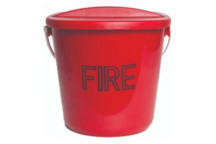 SAFEQUIP FIRE BUCKET RED 10L.