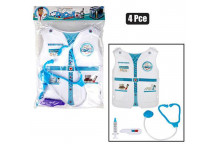 DOCTOR KIT DRESS UP PARTY COSTUME 4PACK