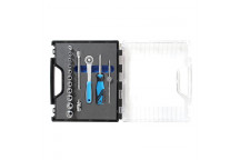 GEDORE BLUE SOCKET SET 1/4INCH 16PIECE