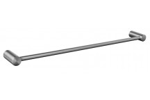 BIJIOU SATIN NICKEL VALLEUSE SINGLE TOWEL RAIL 600MM