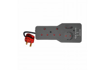 MULTIPLUG  SURGE PROTECT CPMP002 4WAY   3.4AMP USB C&A CHARGEPRO