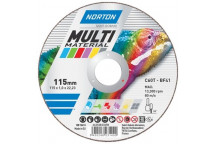 NORTON CUTTING WHEEL MULTI-PURPOSE 115X1X22.2MM