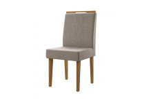 CRETA CINNAMON TITANIO DINNING CHAIR