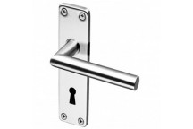 QS COUPE OULU STAINLESS STEEL KEY TUBE DOOR FURNITURE