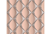 3D LUXURY PINK WALLPAPER 10.05MX0.53M