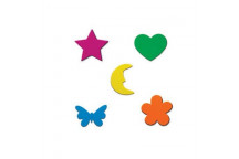 FELT STICKER SHAPES 100PIECE