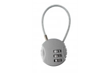 LONG CABLE SILVER 3 DIGIT COMBO PADLOCK